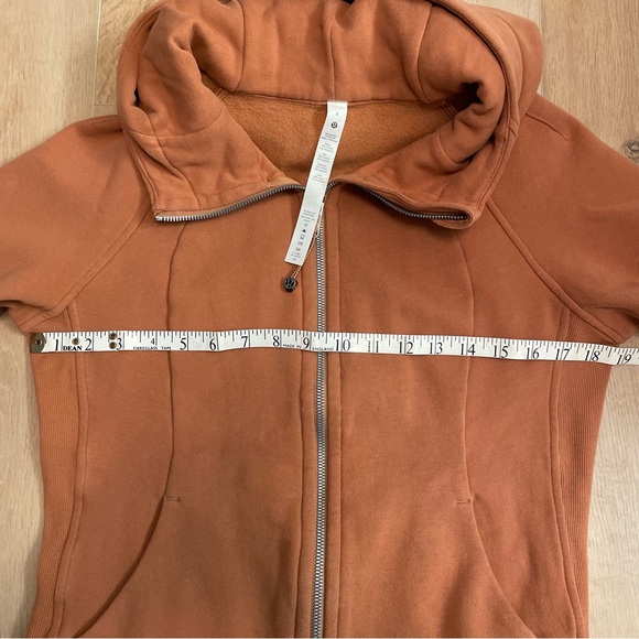 LULULEMON Scuba Full-Zip Hoodie - Terracotta - Picture 9 of 10
